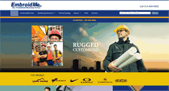 Desktop Screenshot of embroidme-liverpoolny.com